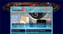 Desktop Screenshot of alertonesecurityservices.com